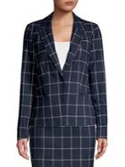 Vero Moda Windowpane Notch Blazer