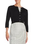 Karl Lagerfeld Paris Lace-accented Cardigan