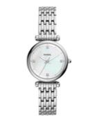 Fossil Carlie Three-hand Stainless Steel Watch