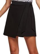 Miss Selfridge Tie-front Mini Skirt