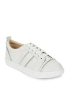 Botkier New York Zip-accented Leather Sneakers
