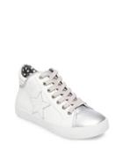 Steve Madden Savior Leather Athletic Sneakers