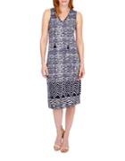 Lucky Brand Abstract Printed Dress