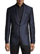 Tallia Orange Geo Neat Blazer