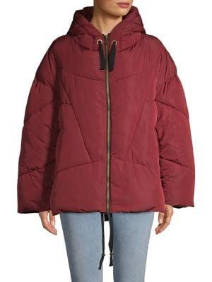Free People Hooded Puffer Jacket