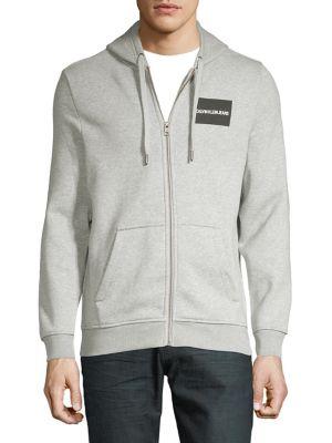 Calvin Klein Jeans Logo Zip Front Hoodie