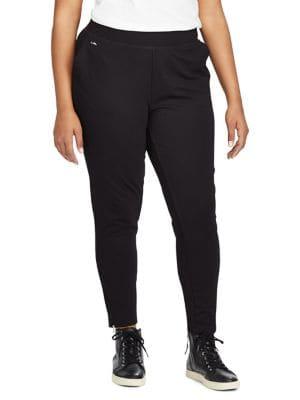 Lauren Ralph Lauren Plus Plus Size Jersey Ankle Pants
