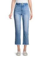 Michael Michael Kors High Waisted Side-slit Jeans