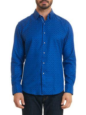 Robert Graham Diamante Print Button-down
