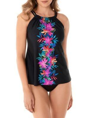 Miraclesuit Genesis Shore Floral Tankini Top
