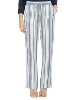 Vince Camuto Sapphire Sheen Linen Pants