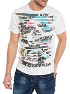 Buffalo David Bitton Tyloz Regular-fit Garment-washed Graphic Tee