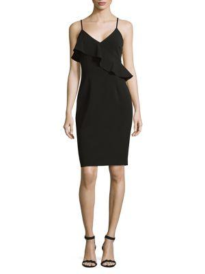 Calvin Klein Ruffle Sheath Dress