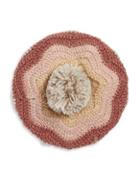 Bcbgmaxazria Crocheted Stripe Beret