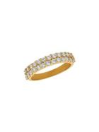 Morris & David Diamond And 14k Yellow Gold Ring