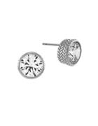 Cole Haan Cubic Zirconia Round Stud Earrings