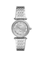 Fossil Lyric 3-hand Stainless Steel & Crystal Bracelet Watch
