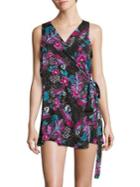 Anne Cole Floral Wrap Cover-up