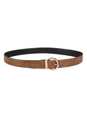 Steve Madden Textured Faux Leather Belt