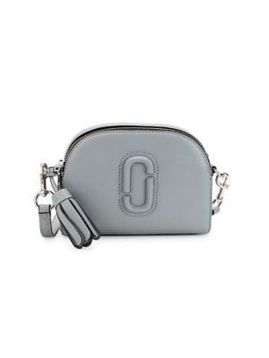 Marc Jacobs Logo Leather Crossbody Bag