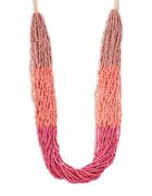 Design Lab Lord & Taylor Multi-row Beaded Necklace