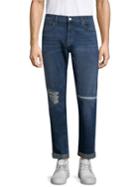 J Brand Tyler Tapered Distressed Slim Fit Jeans
