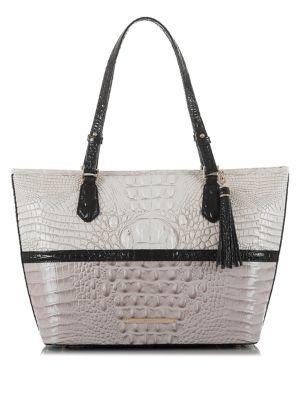 Brahmin Medium Asher Jasmine Leather Tote