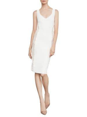 Bcbgmaxazria Lace Inset Bodycon Dress