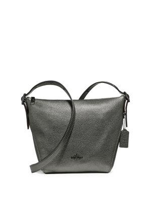 Coach Metallic Small Dufflette Hobo Bag