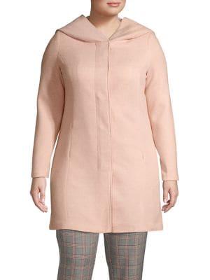 Vero Moda Curve Plus Hooded Coat