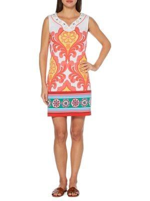 Rafaella Petite Printed Shift Dress