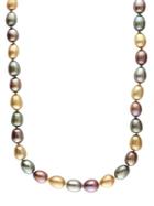 Effy 14 Kt. Yellow Gold Multicolor Pearl Necklace
