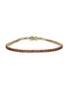 Marco Moore 14k Yellow Gold & Orange Sapphire Bracelet