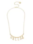 Bcbgeneration Hello Boxed Goldtone Frontal Necklace
