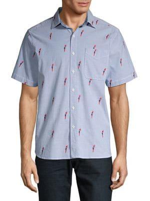 Tommy Bahama Parrot Mamba Camp Shirt