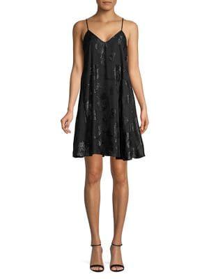 Laundry By Shelli Segal Abstract Floral Shift Dress