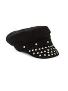 Collection 18 Studded Flat Cap