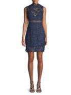 Bardot Sleeveless Lace Mini Dress