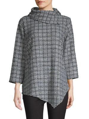 Vince Camuto Textured Cowlneck Sweater