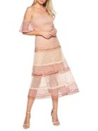 Bardot Kristen Fit-&-flare Lace Dress