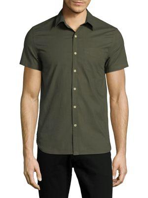 Lucky Brand Classic Short-sleeve Button-down Shirt