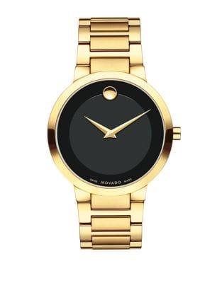 Movado Modern Classic Goldtone Bracelet Watch