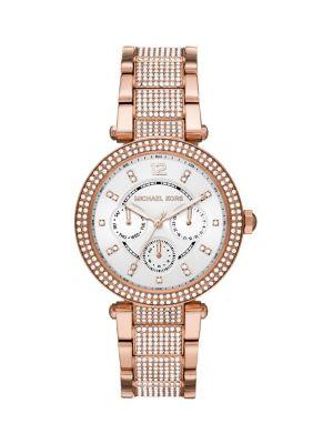 Michael Kors Parker Multifunction Stainless Steel Bracelet Watch