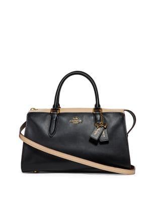 Coach X Selena Gomez Bond Colorblock Leather Bag
