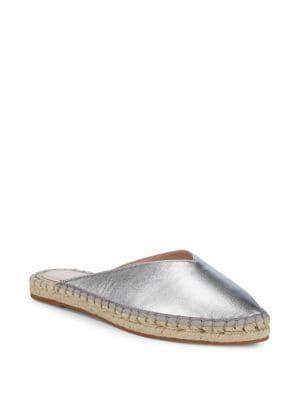 Avec Les Filles Val Leather Espadrille Mules