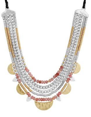 Lucky Brand Two-tone Statement Collar Necklace