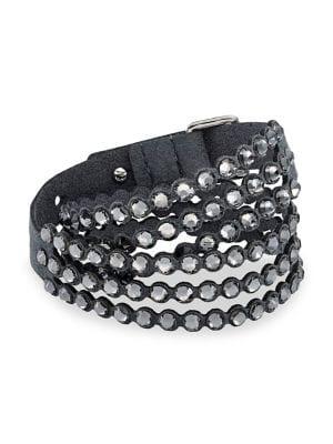 Power Swarovski Crystal & Crystal Wrap Bracelet