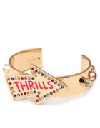 Maria Francesca Pepe Thrills Cuff Bracelet