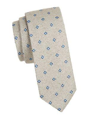 Hugo Boss Printed Silk-blend Tie