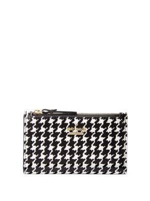 Kate Spade New York Cameron Street Houndstooth Mickey Wallet
